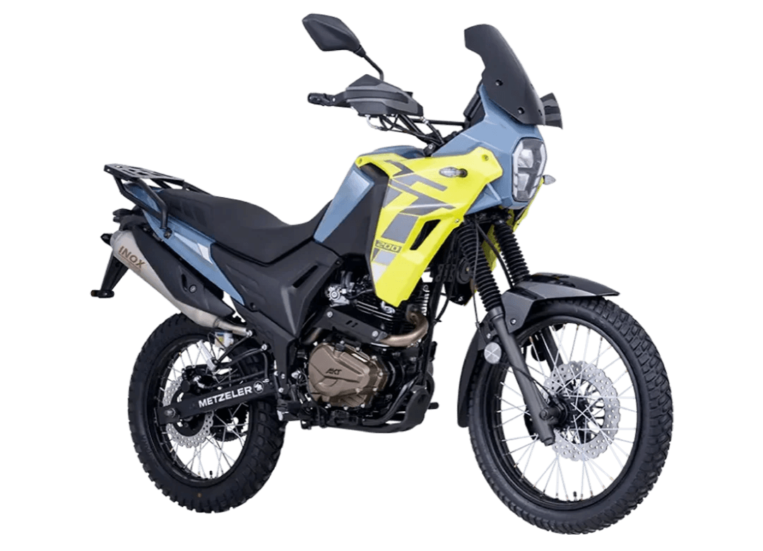 Moto color Gris Verde - vista 360