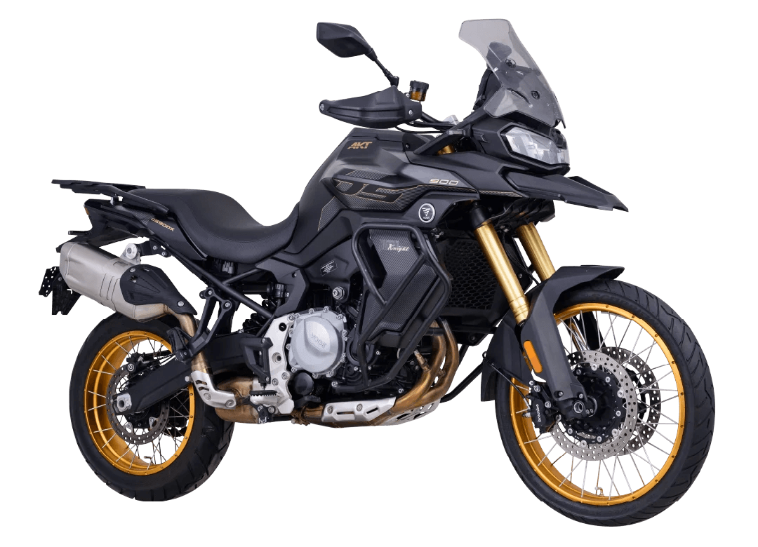 Moto color Negro - vista 360