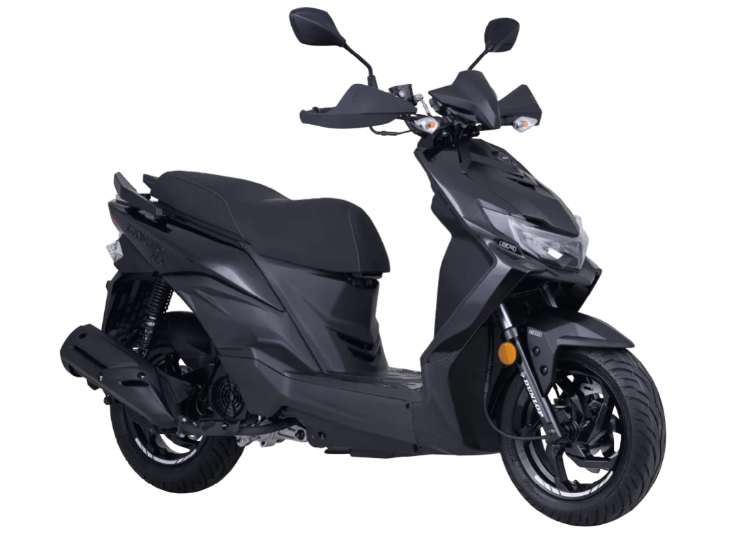 Moto color Negro - vista 360