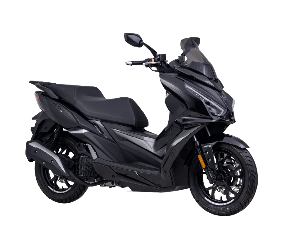 Moto color Negro - vista 360