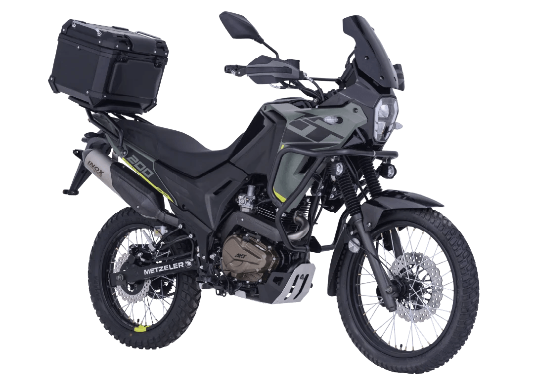 Moto color Negro - vista 360